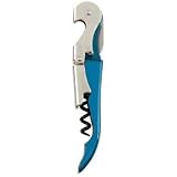 Double-Hinged Waiters Corkscrew (Blue)