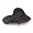 Black/black