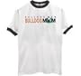 Bulldog Mom Adult Ringer T-Shirt