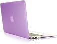 TopCase Rubberized Hard Case Cover for 13-Inch Macbook Air - Purple