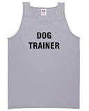 DOG TRAINER on Mens Cotton Tank Top (in 7 colors)