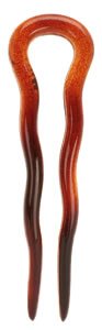 France Luxe 75x20mm Hair Pin- Tortoise France Luxe 75x20mm Hair Pin- Tortoise