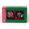 Atlanta Falcons Double Holiday Tree Ornament Set - NFL Football