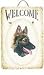German Shepherd Decorative Hanging Welcome Slate Large