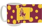 Arizona State Sun Devils (Polka Dot) 15oz Ceramic Mug