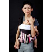 Picture of Cozy Ellaroo Mei Hip Baby Carrier - Hershey Organic Cotton Canvas er-mh-0632 (Baby Carriers)