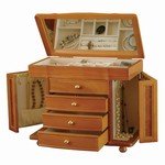 Mele Oak Jewelry Box, Josephine