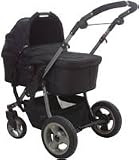 First Wheels City Elite Black Pushchair and Carry Cot