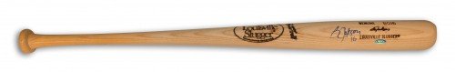 Bo Jackson Autographed/Hand Signed Game Model Louisville Slugger with Bo's Name Engraved and his Ind