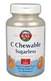 C Chewable Sugarless Orange - 60 - Chewable