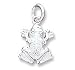 Sterling Silver Frog Charm