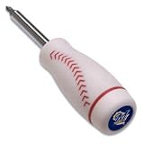 Milwaukee Brewers Pro-Grip Screwdriver Includes A Comfortable Molded Rubber Grip