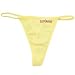 USC Trojans Yellow College Logo Thong