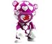 Valentine's Day Purple Trexi 3 inch Bear