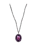 Purple Gothic Skull Necklace