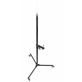 Manfrotto 231B 8-Feet Column Stand with Sliding Arm (Black) by Manfrotto
