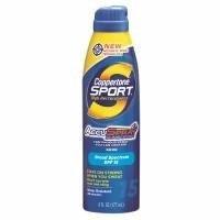 Coppertone Sport High Performance Sunscreen, Clear Continuous Spray, SPF 15, 6 fl oz