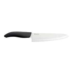 Kyocera Revolution Series 7 Inch Professional Chef's Knife, White Blade by Kyocera