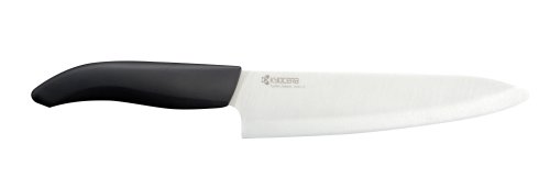 Kyocera Revolution Series 7 Inch Professional Chef s Knife, White Blade