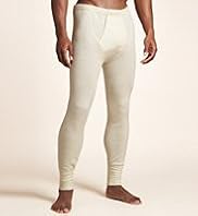 Ribbed Thermal Longpants with Wool