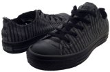 Converse Chuck Taylor All Star Shoes (101977F) Low top in CT Striped Charcoal