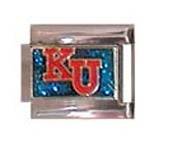 Kansas Jayhawks Glitter Charm NCAA College Athletics Fan Shop Sports Team Merchandise