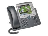 Cisco Unified IP Phone 7975G - VoIP phone - SCCP, SIP - silver, dark gray