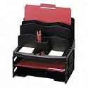 Rubbermaid 12906 Smart sorter system, 13w x 10d x 12-1/4h, black