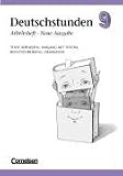 Produkt-Bild: Deutschstunden, Sprachbuch, Allgemeine Ausgabe, Neue Ausgabe, neue Rechtschreibung, 9. Schuljahr: Texte verfassen, Umgang mit Texten, Rechtschreibung, Grammatik