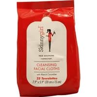 Skinnygirl Face Solutions Cleansing Facial Cloths -- 25 Towelettes