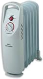 Heatrunner Mini Radiator Oil-filled with Thermostat for 5m.sq 500W W132xD130xH385mm Ref NY5P-6