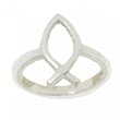 Christian Fish Ichthus Ring in Sterling Silver Finely Polished