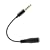 Stereo Audio Adaptor for Apple iPhone - Switch any Music Phone Stereo Handsfree with 2.5mm 3 ring Plug to Apple iPhone Stereo Handsfree