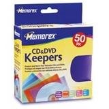MEMOREX MEM32021972 CD DVD Sleeve Holders, 50 Sold as 1 PK by Best Selling DVDs