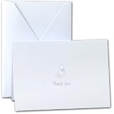 Engraved Teddy Bear Thank You Notes