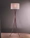 Ambience 20540-126 63 Floor Lamp - Belcaro Walnut Transitional floor lamps