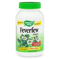 Nature's Way - Feverfew Leaves, 380 mg, 180 capsules