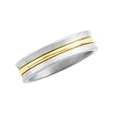 Size 11.00 Titanium Ti/18Ky Bridal Design Comfort Fit Band