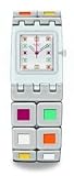 Swatch - SUBK134G Full & Empty - Analogue - montre Femme - Bracelet en Acier Inoxydable