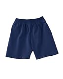 Jersey Knit Toddler Shorts, Color: Navy, Size: 4T