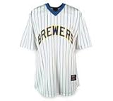 Milwaukee Brewers Cooperstown Replica Throwback Jersey