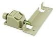 Battalion 1XMN4 Foot Bolt, Spring Actuated, Beige