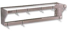 Detail image Aero Stainless Steel Wall Mount Pot Rack 72 inch W x 12 inch D x 12 inch H