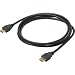 Cables for Less - Steren - Video / audio cable - HDMI - 19 pin HDMI (M) - 19 pin HDMI (M) - 10 ft - ( HDMI 1.3 ) - satin black