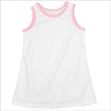  : Girls Poly Pique Sleeveless Dress