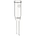 Chemglass CG-1402-03 Glass Buchner Filtering Funnel with Medium Frit, 2mL Capacity, 6mm OD x 30mm Length Stem, 10mm Diameter