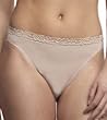 Natori Underneath Body Doubles Lace Trim Hi-Cut Brief Panty