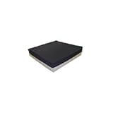 Foam Wheelchair Cushion with Vinyl Cover 18 x 16 x 3