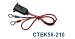 CTEK Charger Connection Cable Connection lead with eyelet terminals -- for CTEK US 800 charger