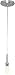 Access 97961 Omega Waterway Line Voltage Pendant System Brushed Steel